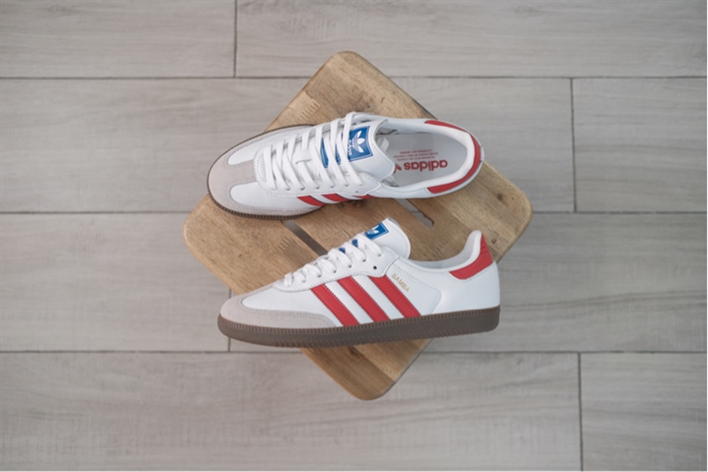 Giày Adidas Samba OG White Red IG1025