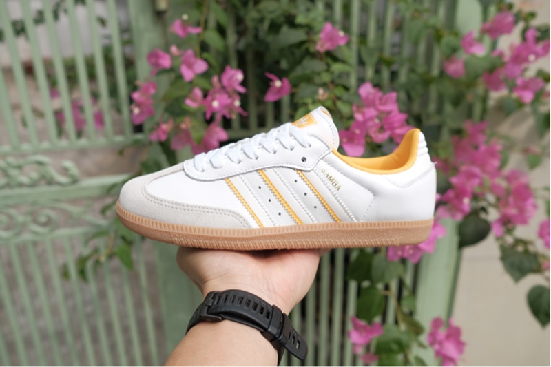 Giày Adidas Samba OG White Yellow Gum ID1479