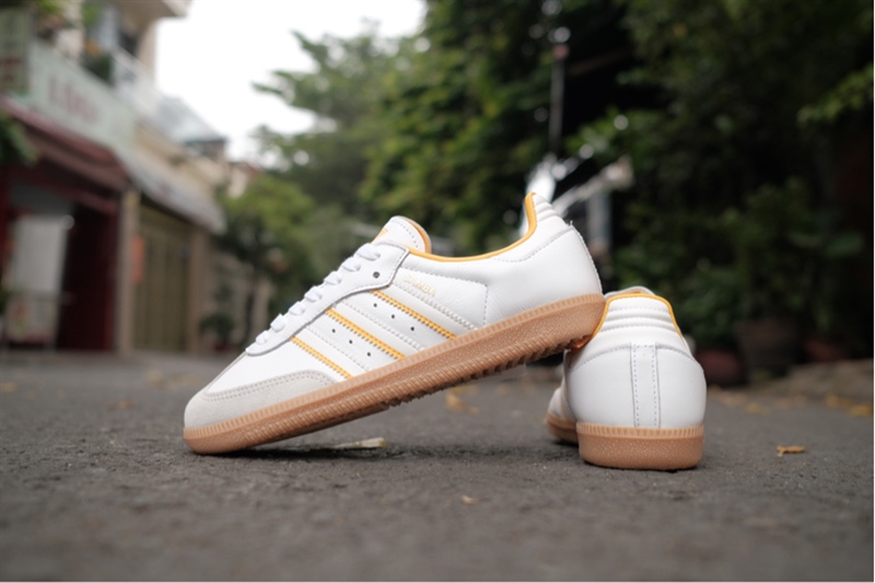 Giày Adidas Samba OG White Yellow Gum ID1479