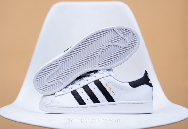 Giày Adidas Superstar OG White Black Gold EG4958