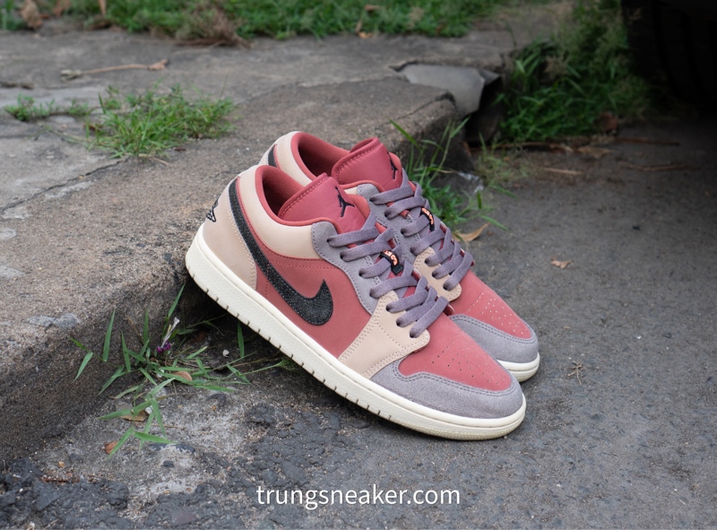 Giày Air Jordan 1 Low Canyon Rust DC0774-602 Likenew