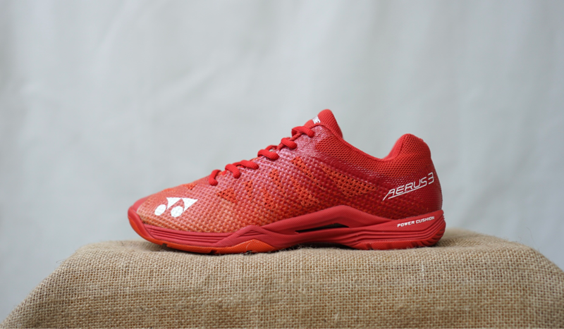 Giày cầu lông Yonex Aerus 3 Red 2hand - 41