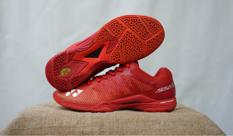 Giày cầu lông Yonex Aerus 3 Red 2hand