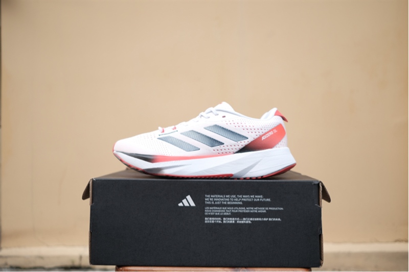 Giày chạy bộ Adidas Adizero SL White Red IG5941 - 42