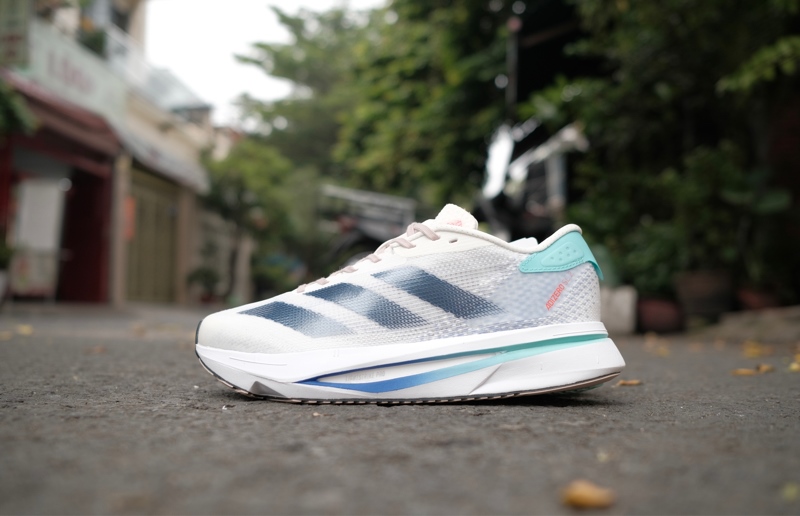 Giày chạy bộ Adidas Adizero SL2 W White Blue IF1156 - 38.5