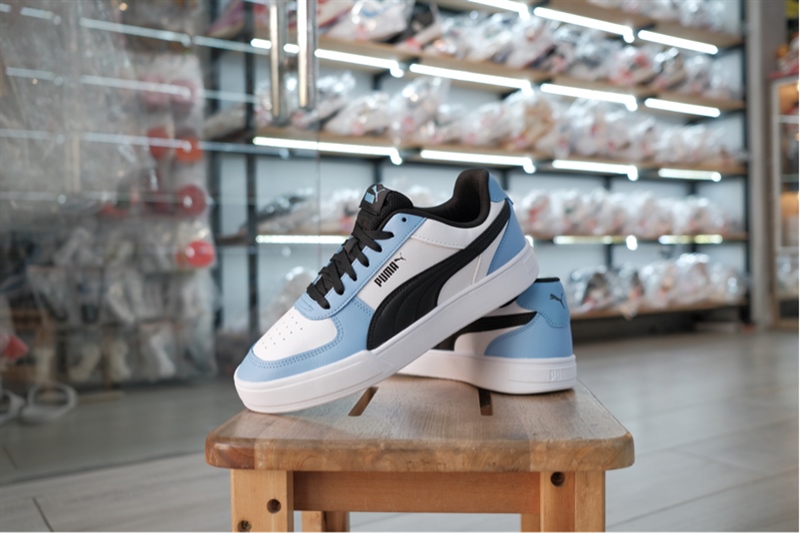 Giày chính hãng Puma Leather White Black UNC