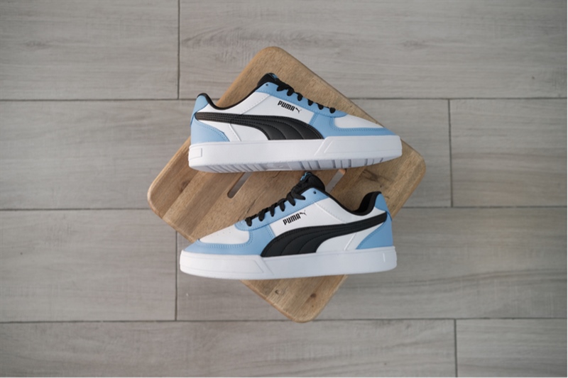 Giày chính hãng Puma Leather White Black UNC - 40