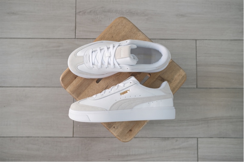 Giày chính hãng Puma Leather White Grey