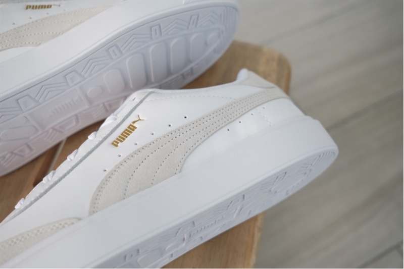 Giày chính hãng Puma Leather White Grey