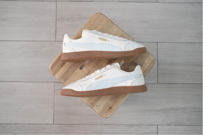 Giày chính hãng Puma White Blue Leather Gum - 42.5