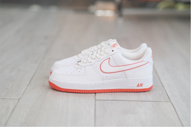 Giày Nike Air Force 1 Low White Orange DV0788-102 - 44