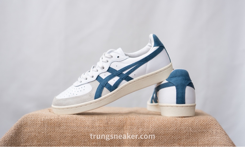 Giày Onitsuka Tiger GSM White Blue D5K2Y 2hand
