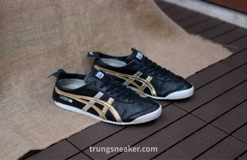 Giày Onitsuka Tiger Mexico 66 Black Gold D5V2L-9094 2hand