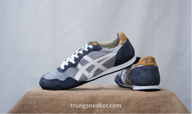 Giày Onitsuka Tiger Serrano Denim D7A2L-5801 2hand