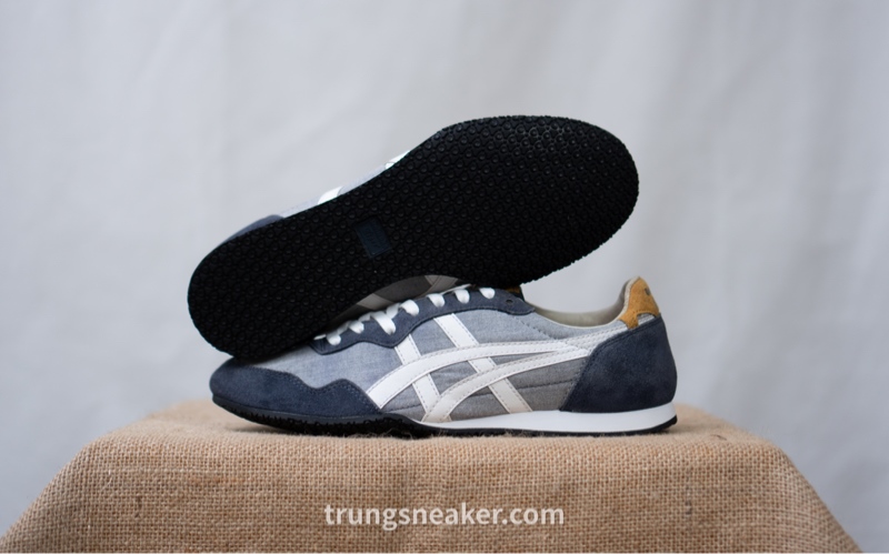 Giày Onitsuka Tiger Serrano Denim D7A2L-5801 2hand