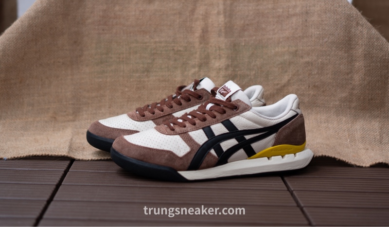 Giày Onitsuka Tiger Ultimate 81 Ex brown 1183A510 2hand