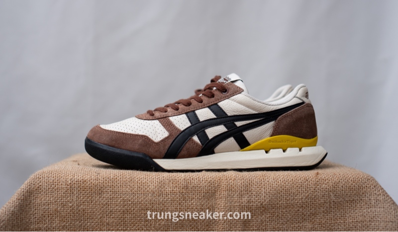 Giày Onitsuka Tiger Ultimate 81 Ex brown 1183A510 2hand - 42.5