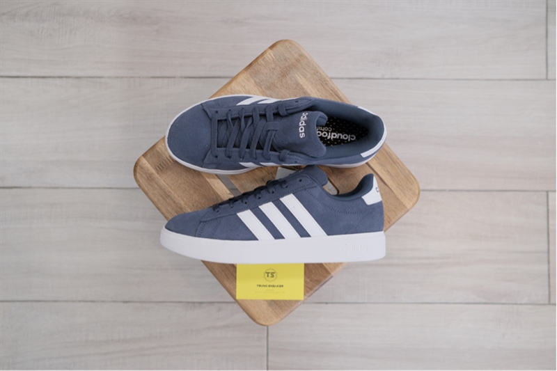 Giày Adida Grand Court Navy White ID2969