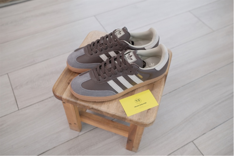 Giày Adidas Samba OG Brown Putty Grey ID1481