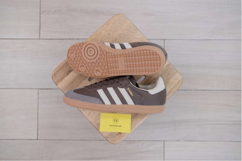 Giày Adidas Samba OG Brown Putty Grey ID1481