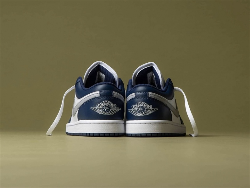 Giày Air Jordan 1 Low Midnight Navy 553558-141