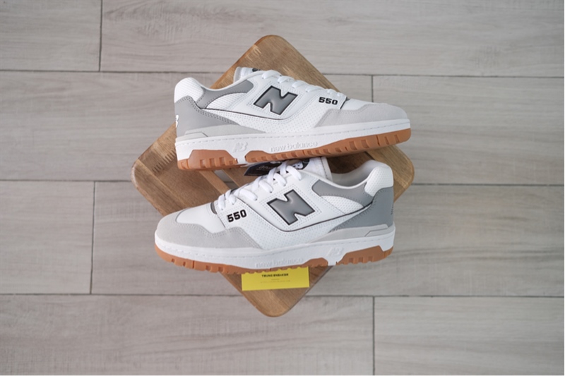 Giày New Balance 550 White Grey Gum BB550ESC - 44