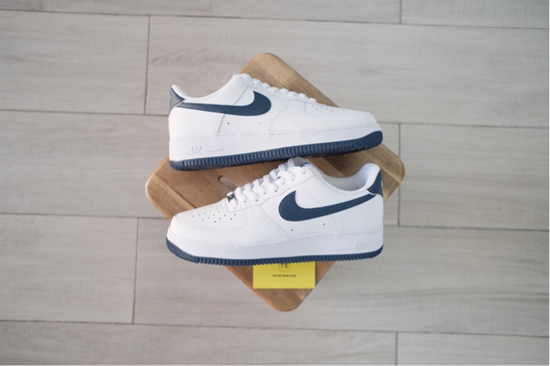 Giày Nike Air Force 1 Low White Navy FJ4146-104 - 41