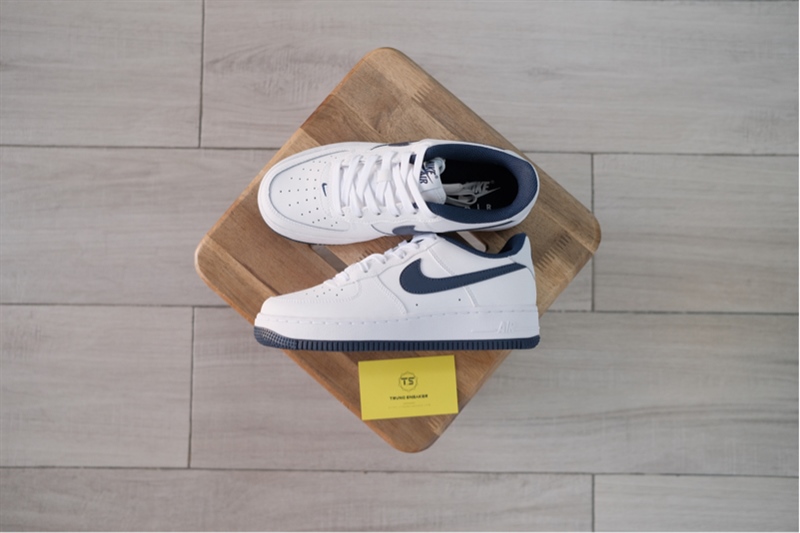 Giày Nike Air Force 1 Low White Navy FV5948-104 (GS)