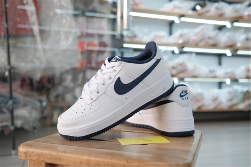 Giày Nike Air Force 1 Low White Navy FV5948-104 (GS)