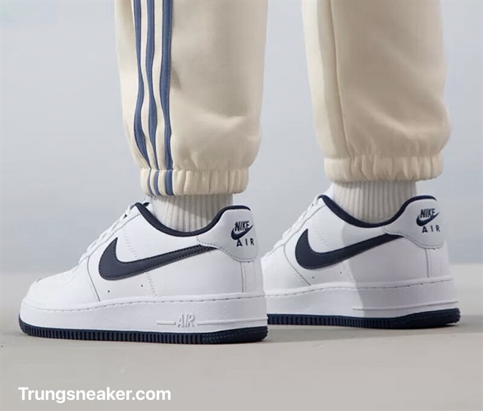 Giày Nike Air Force 1 Low White Navy FV5948-104 (GS)