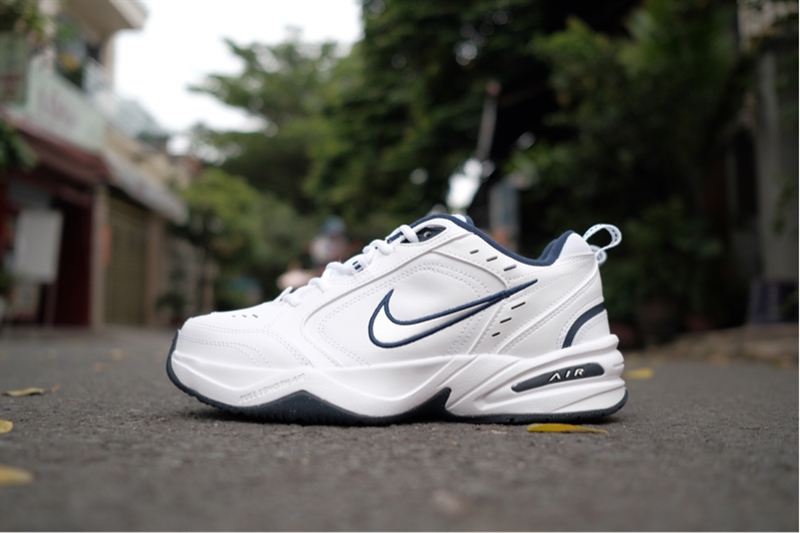 Giày Nike Air Monarch IV White Navy 415445-102 - 44