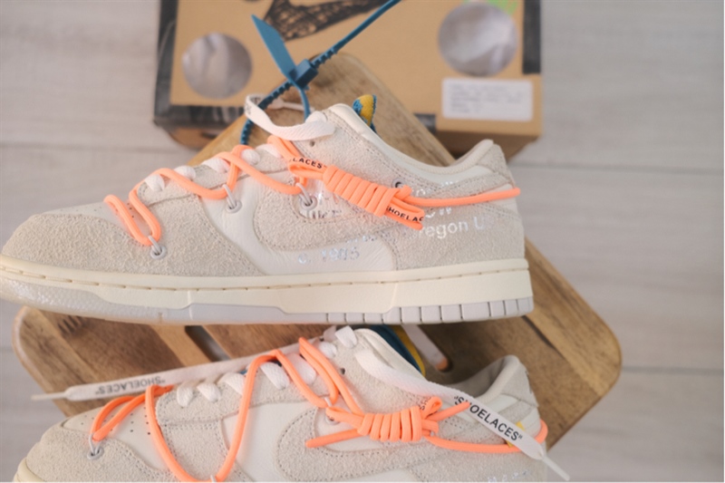 Giày Nike Dunk Low Off-White Lot 19 DJ0950-119 2hand
