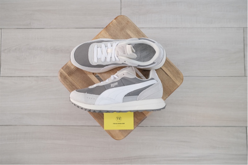 Giày thể thao Puma Leather Grey White