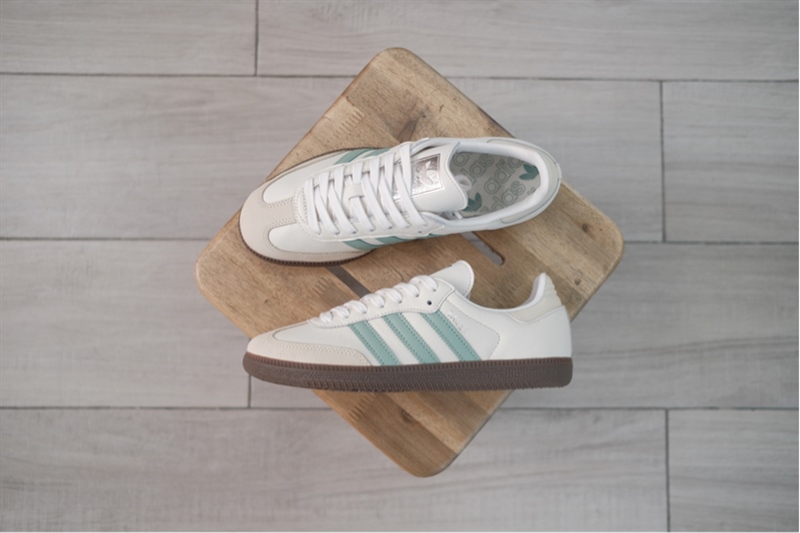 Giày Adidas Samba OG White Hazy Green IH2752 Giày Adidas Samba OG White Hazy Green IH2752