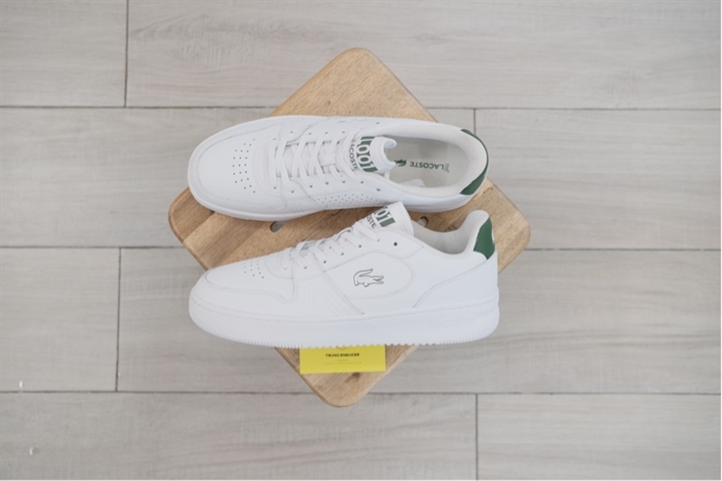 Giày Lacoste chính hãng L001 White Green 748sma00181r5