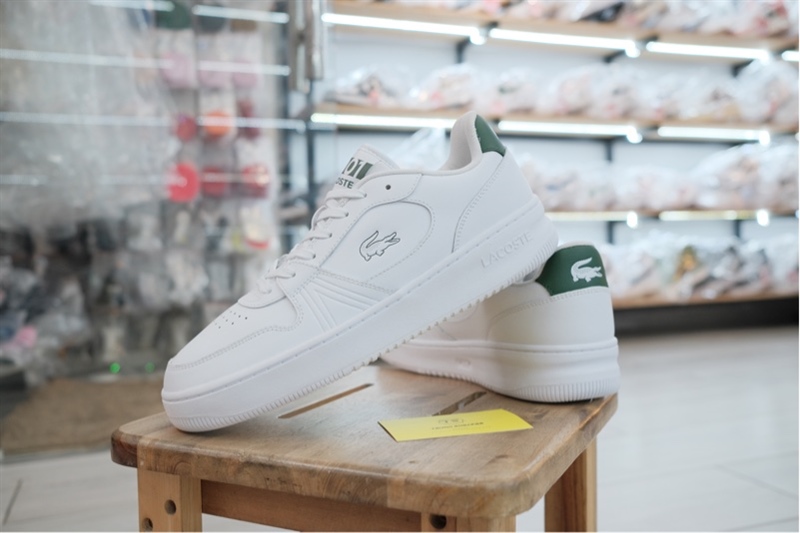 Giày Lacoste chính hãng L001 White Green 748sma00181r5