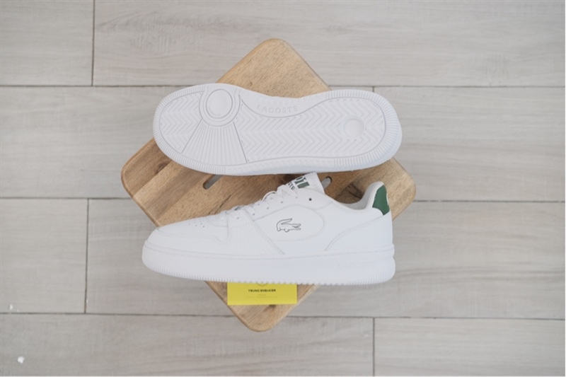 Giày Lacoste chính hãng L001 White Green 748sma00181r5