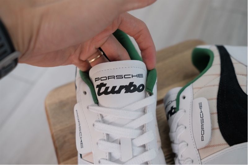 Giày Puma Palermo x Porsche Turbo White Green