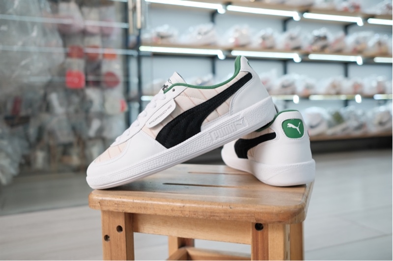 Giày Puma Palermo x Porsche Turbo White Green