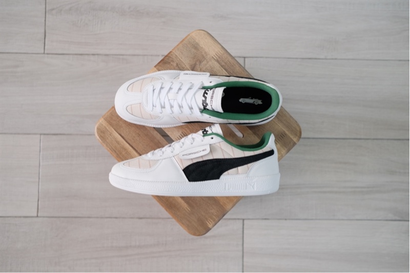 Giày Puma Palermo x Porsche Turbo White Green