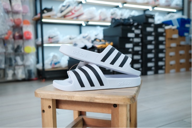 Dép Adidas chính hãng Adilette Aqua White F35539