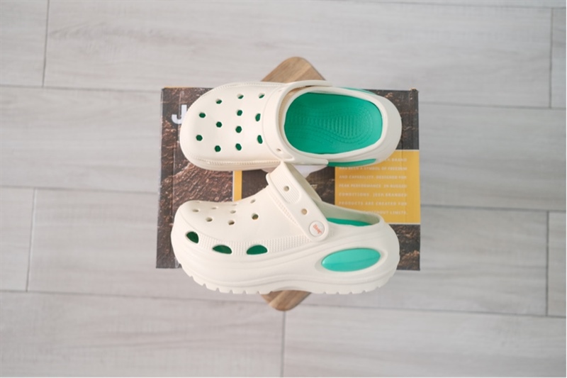 Dép Jeep chính hãng Kem Xanh đế cao