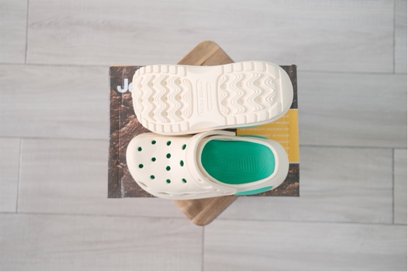 Dép Jeep chính hãng Kem Xanh đế cao