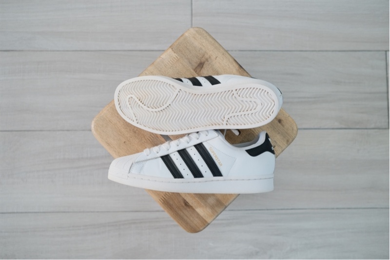 Giày Adidas Super Star White Black Gold EG4958 2hand