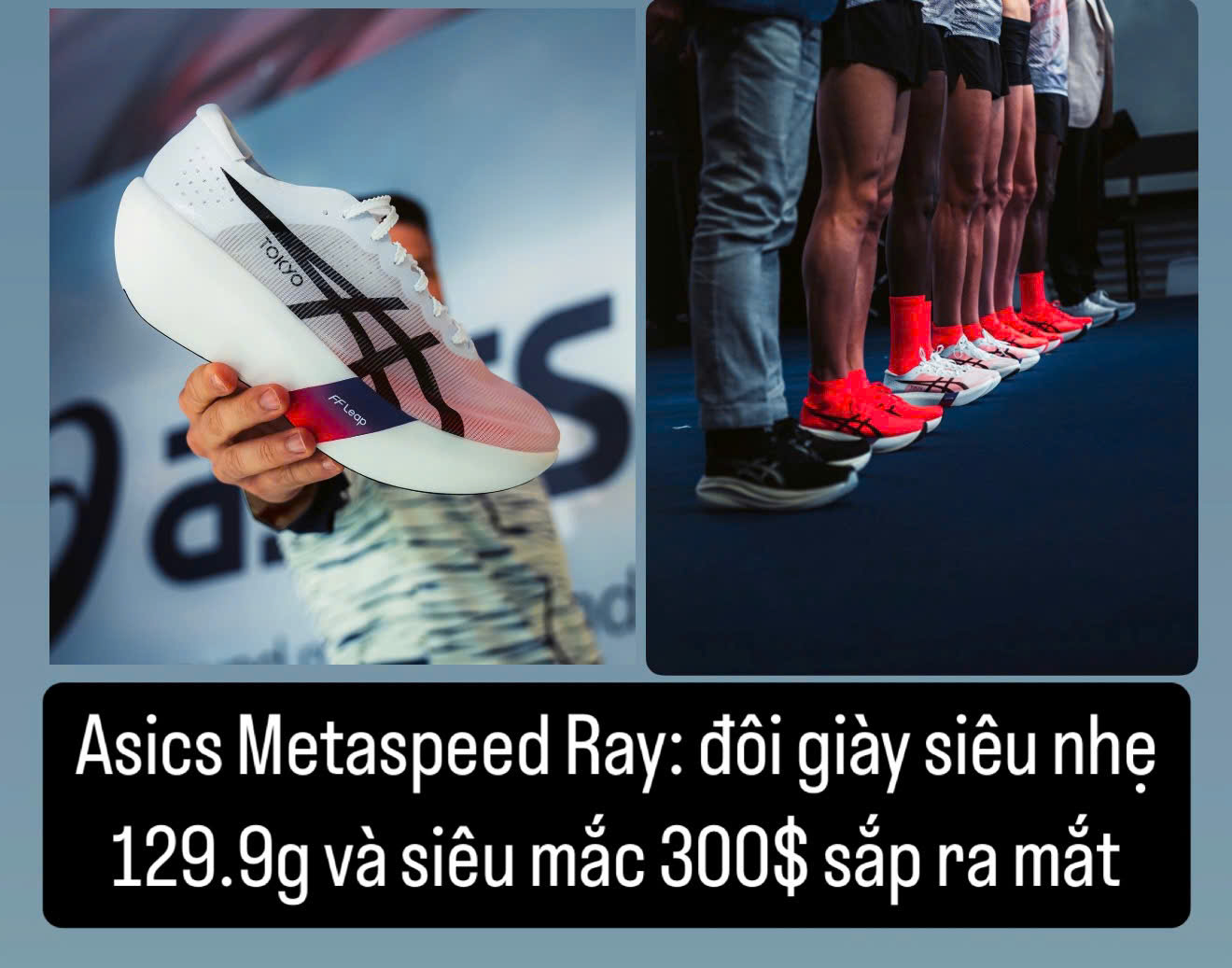 Asics Metaspeed Ray 2025- Đôi giày chạy bộ mắc nhất của Asics?
