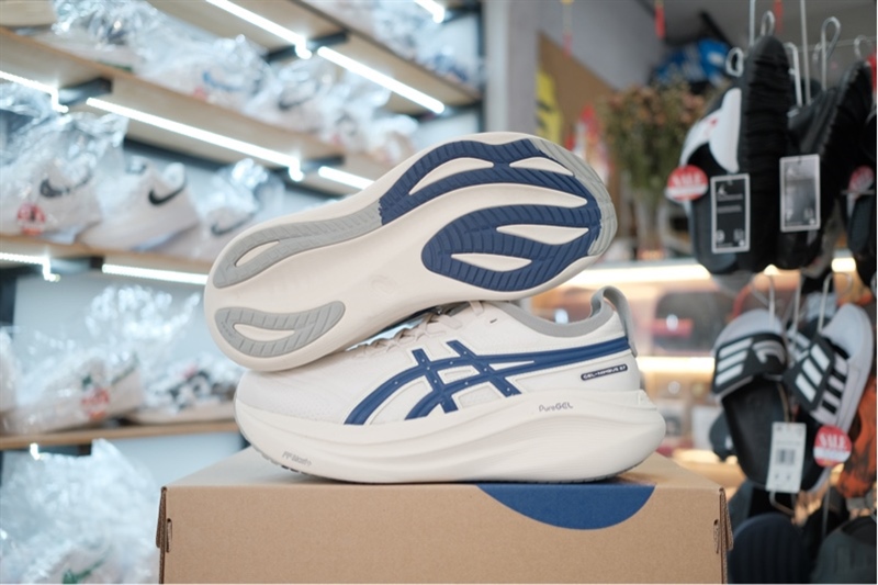 Giày chạy bộ Asics Gel Nimbus 27 ATC 1011C028-200 Like New