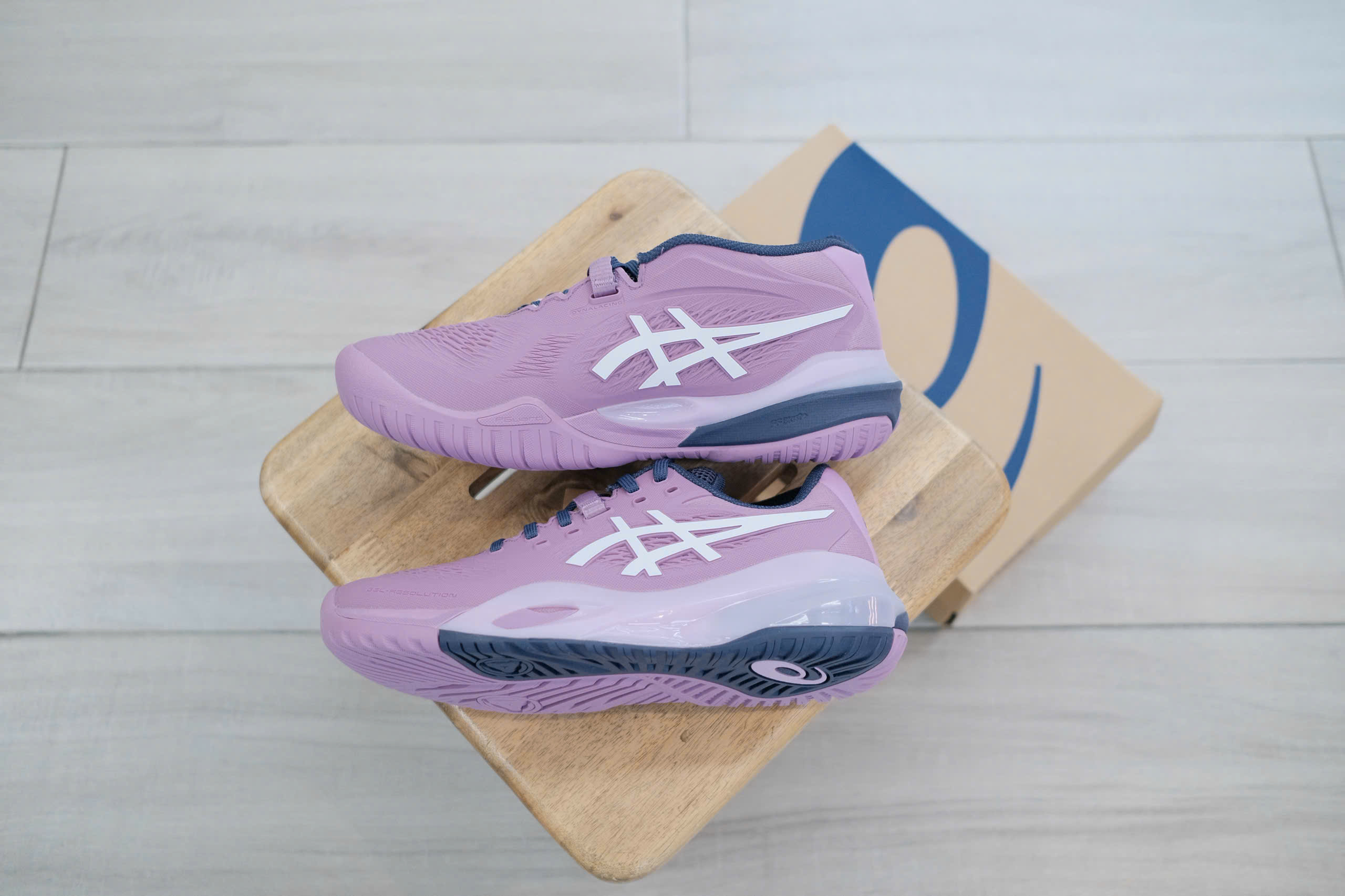 Giày Tennis Pickleball Asics Gel Resolution X 1042A278-500 (Order)