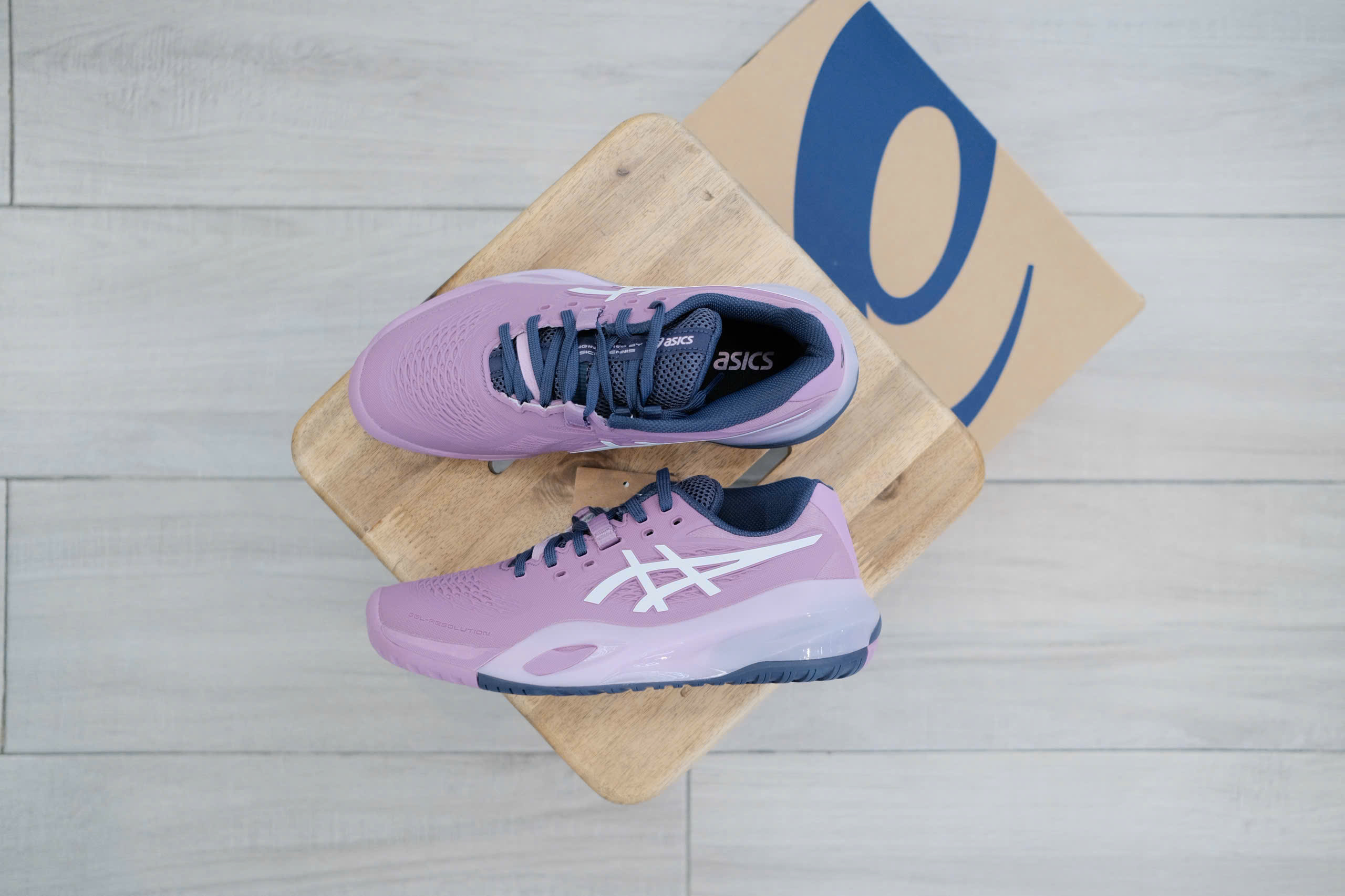 Giày Tennis Pickleball Asics Gel Resolution X 1042A278-500 (Order)