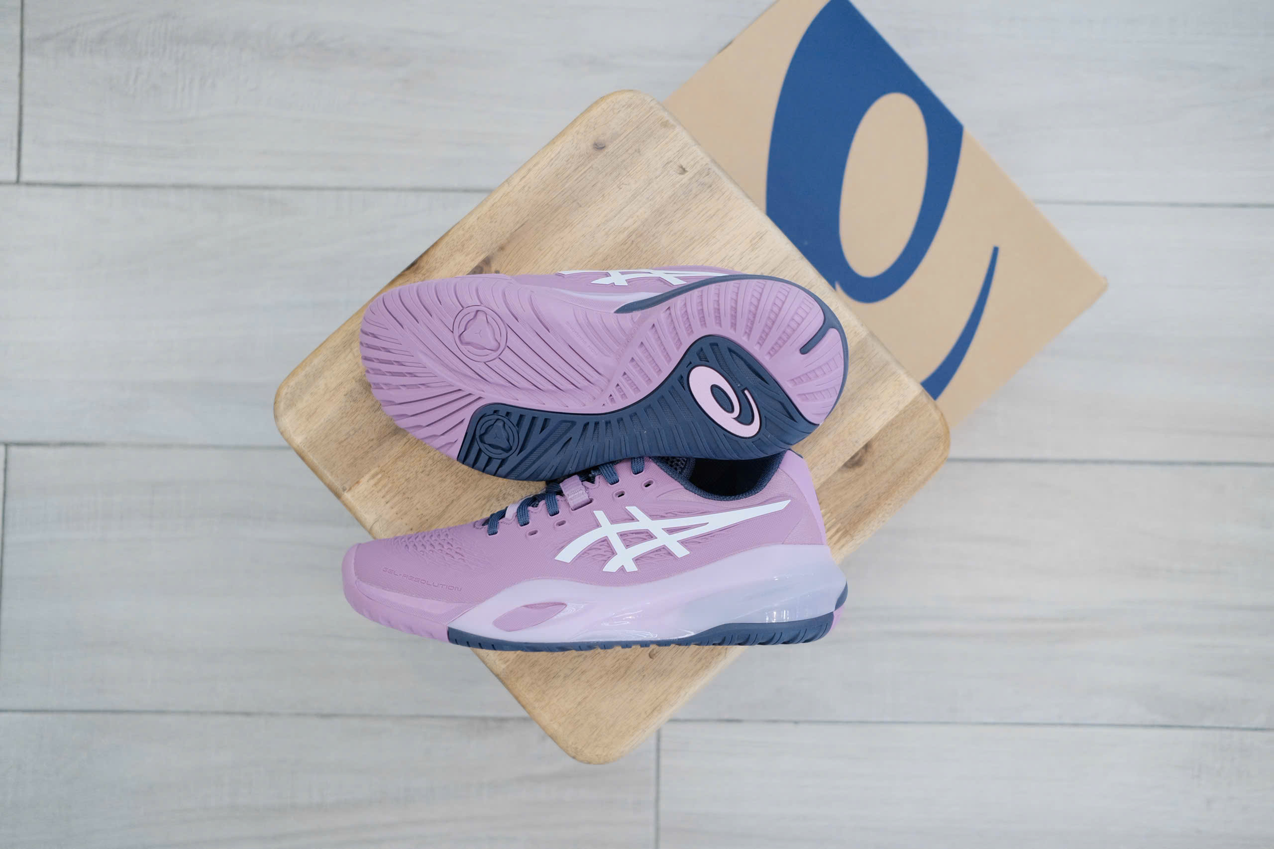 Giày Tennis Pickleball Asics Gel Resolution X 1042A278-500 (Order)