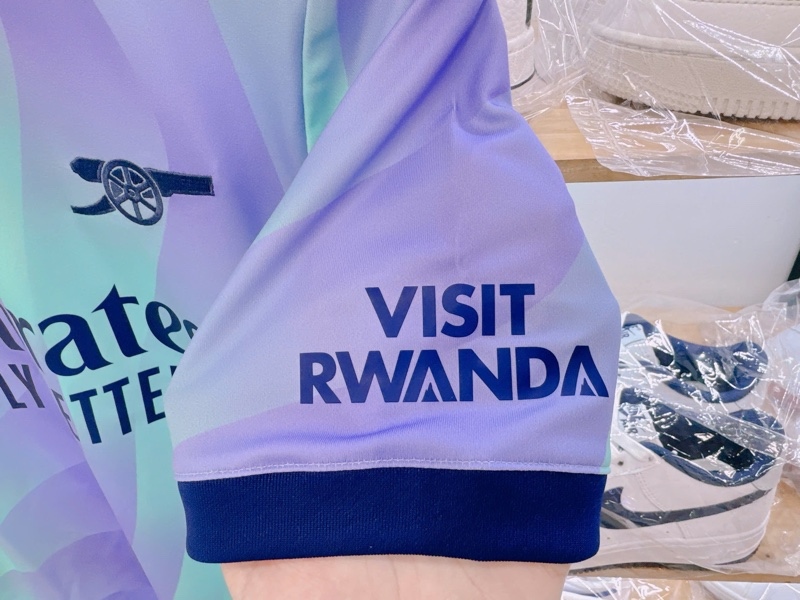 Áo đá banh Adidas Arsenal 3rd Jersey Blue IS8124 - 164